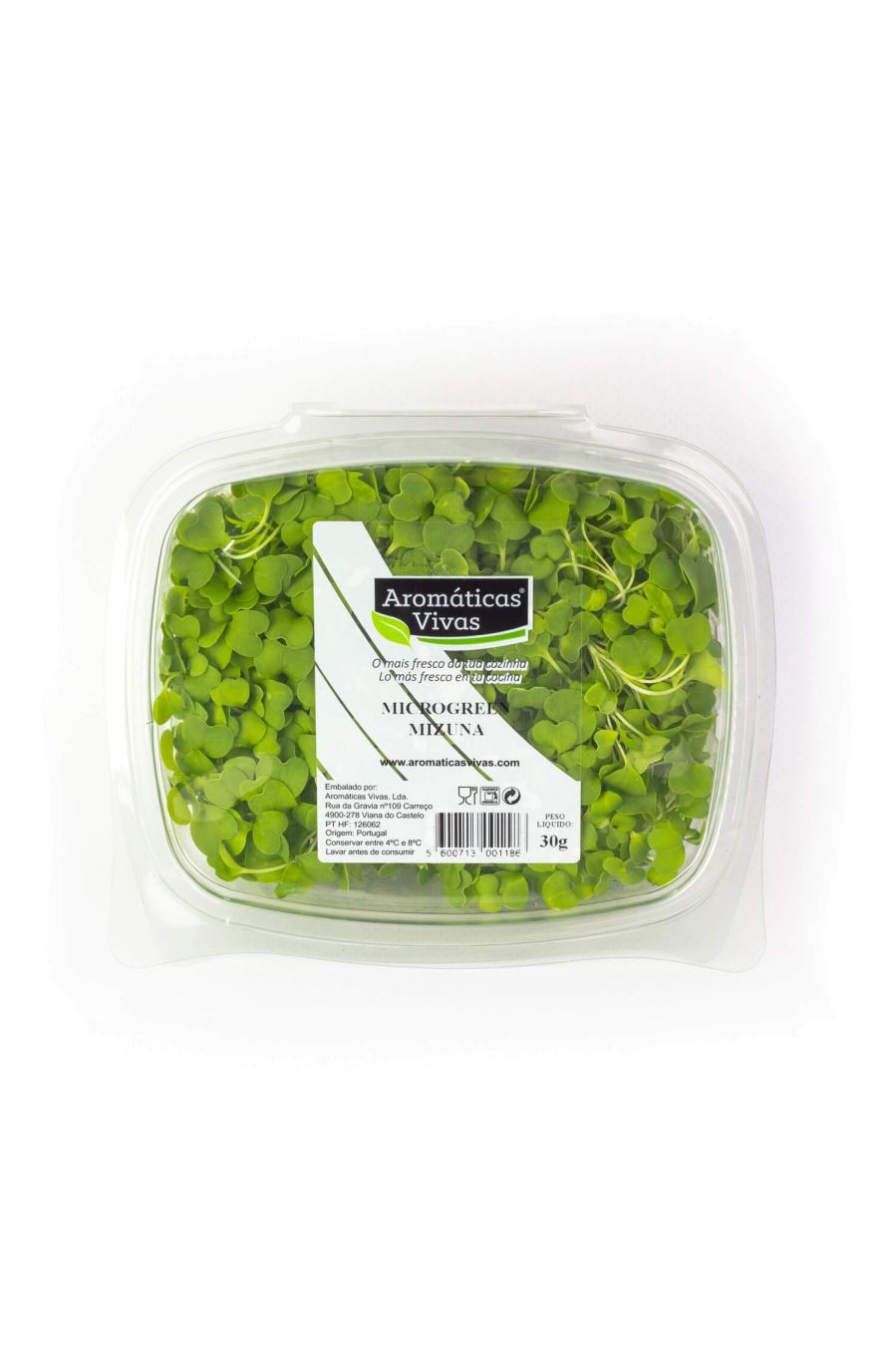 Microgreens Mizuna - Aromticas Vivas 